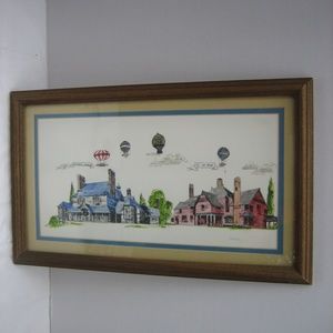 LIMMER Print Feat. Mid- Century American Town